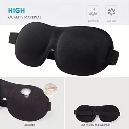 3D, memory foam shading eye mask